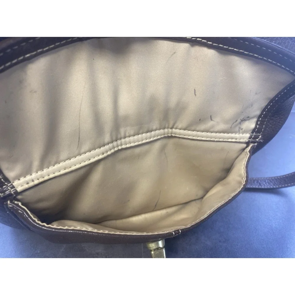 Coach Penelope Brown Leather Purse F19045